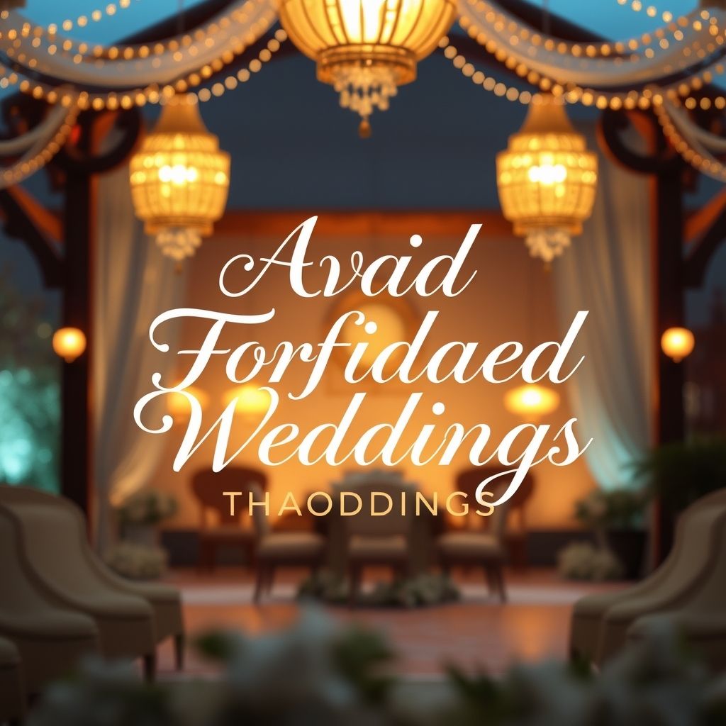 หลีกเลี่ยงวันต้องห้าม แต่งงานราบรื่น